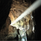 Park Škocjanske jame, Mohorčičeva jama, žarek, vir: arhiv PŠJ