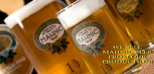 Pivovarna in gostilna Mahnič na Kozini: vrčki piva (vir: arhiv: Skupina Mahnič)